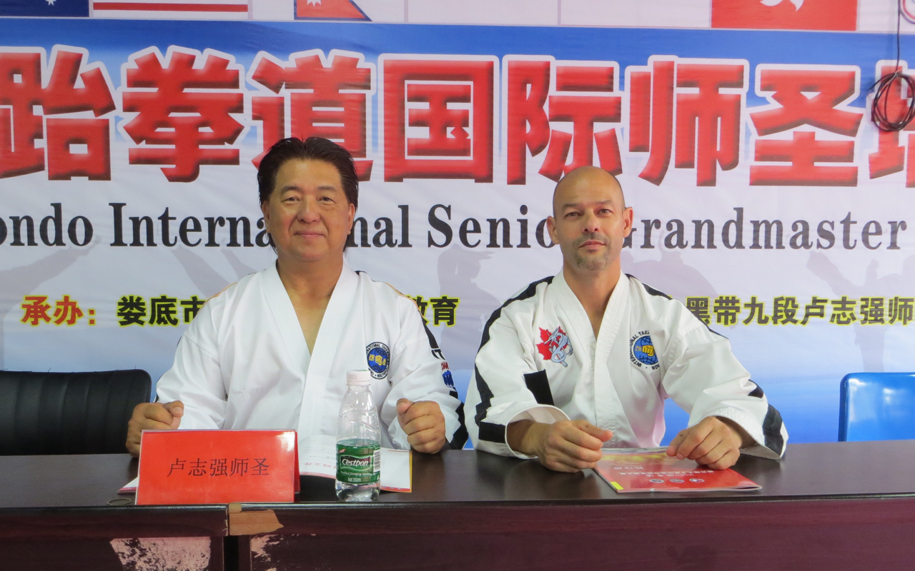 Senior Grand Master Lu & Senior Master Wisniewski